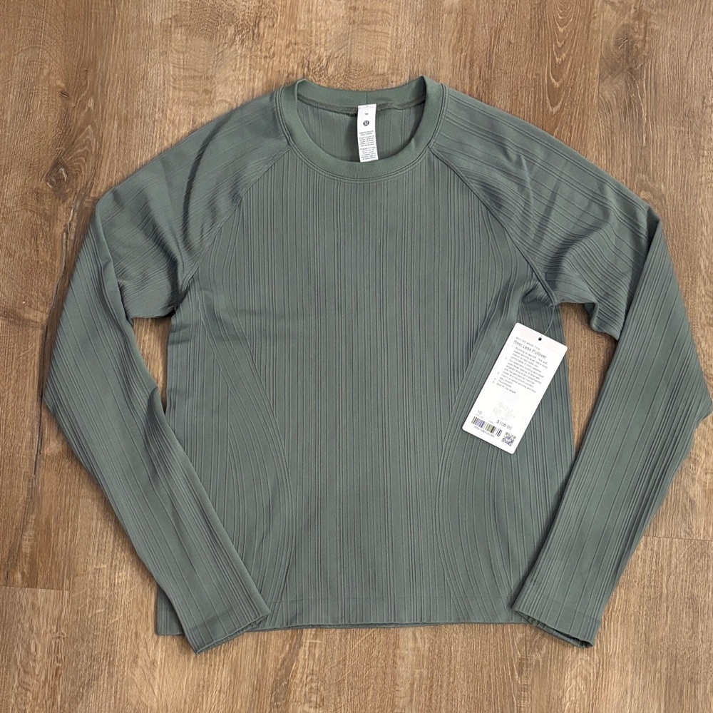 NWT - Lululemon Rest Less Pullover - Sage Green